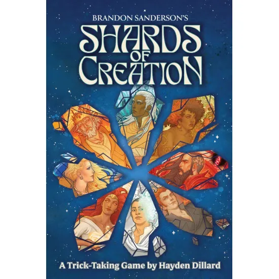 Shards of Creation Cosmere trick-taking card game inspired by Brandon Sanderson's fantasy universe