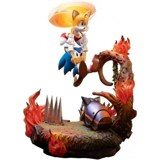 Sonic the Hedgehog Resin Statue - Sonic & Tails