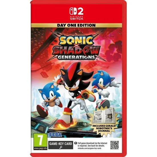 Sonic x Shadow Generations (Switch 2) (Game-Key Card)