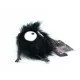 Spirited Away Soot Sprite Ball Chain Plush Sun Arrow Studio Ghibli 7cm Spirited Away Noiraude (Soot Sprite) Plush Figure, a small, black, fluffy plush with an attached ball chain