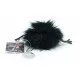 Spirited Away Soot Sprite Ball Chain Plush Sun Arrow Studio Ghibli 7cm Spirited Away Noiraude (Soot Sprite) Plush Figure, a small, black, fluffy plush with an attached ball chain