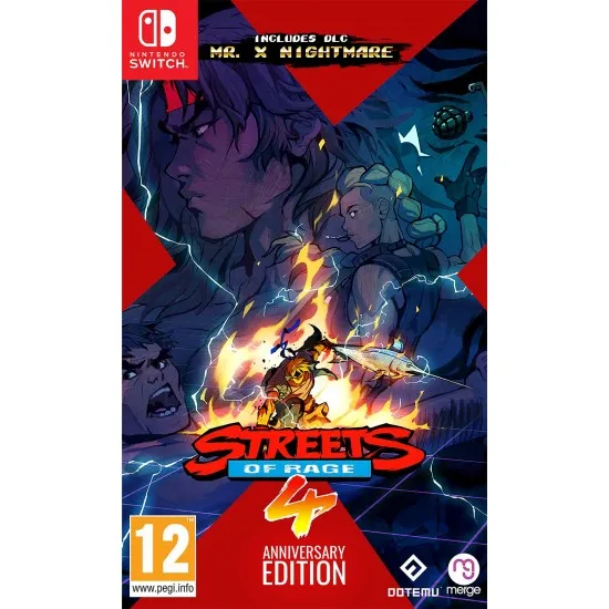 SWITCH Streets of Rage 4 Anniversary Edition