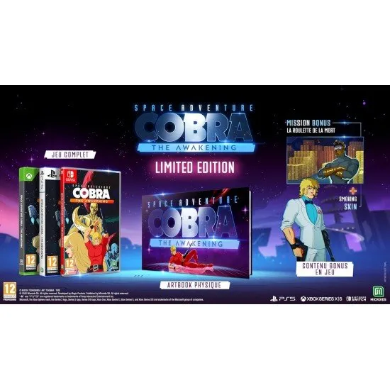 Space Adventure Cobra The Awakening Limited Edition Xbox Series X - Classic Anime Gaming Space Adventure Cobra The Awakening Limited Edition Xbox Series X action platformer anime game