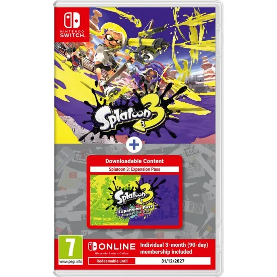 Splatoon 3 + Expansion Pass (Switch)