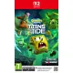 The box art for SpongeBob SquarePants: Titans of the Tide on Switch 2, showing SpongeBob and Patrick with a spooky, ghostly glow.