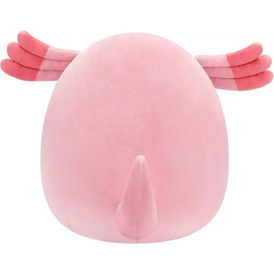 An official Pokémon Chansey Squishmallows plush toy, shown in its signature ultra-soft, squeezable form.