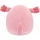 An official Pokémon Chansey Squishmallows plush toy, shown in its signature ultra-soft, squeezable form.