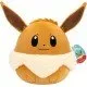 An official Pokémon Eevee Squishmallows plush toy, shown in its signature ultra-soft, squeezable form.