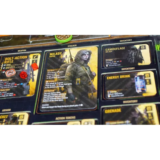 S.T.A.L.K.E.R. The Board Game cooperative story-driven zone crawler set in the Chornobyl Exclusion Zone