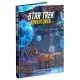 Star Trek Adventures 2nd Edition Exploration Guide hardcover book showing a starship entering a nebula