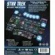 A collection of illustrated Star Trek starship cards featuring iconic vessels from the franchise in a deck-building game layout