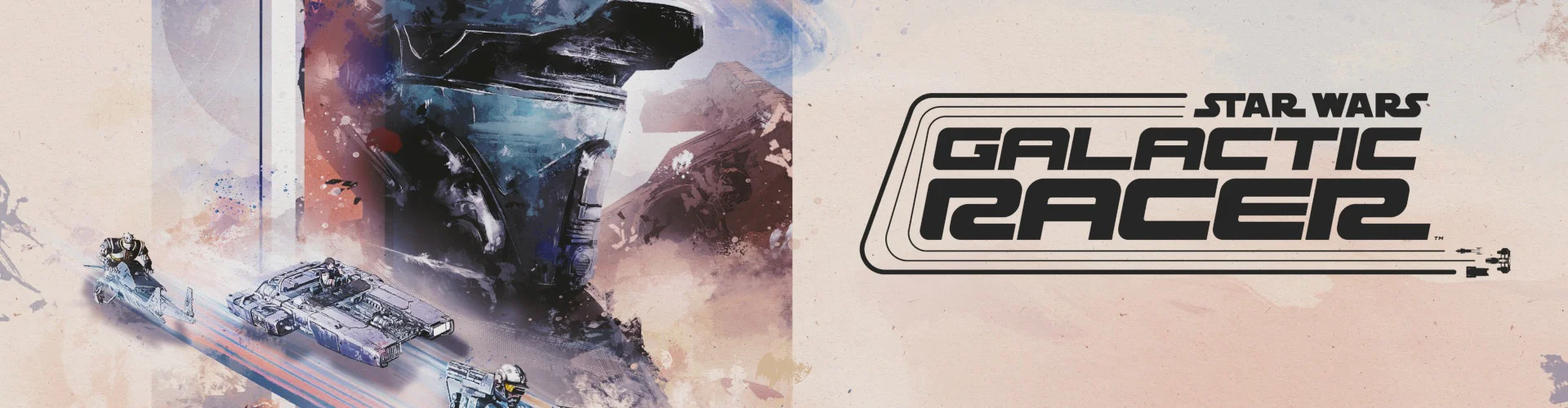 Star Wars Galactic Racer Slideshow Banner for Preorder