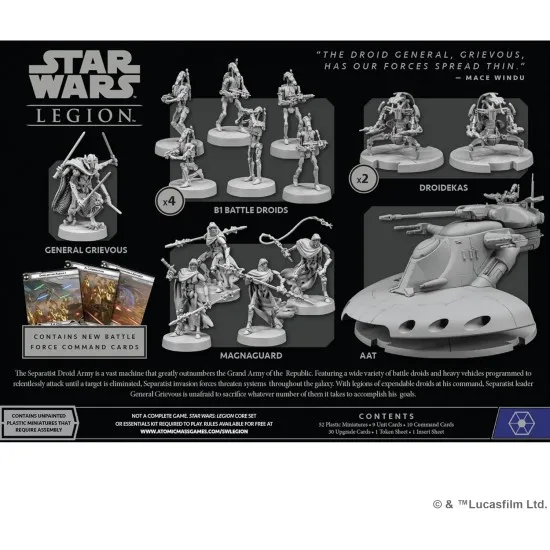 Star Wars: Legion - Battle Force Starter Set - Separatist Invasion