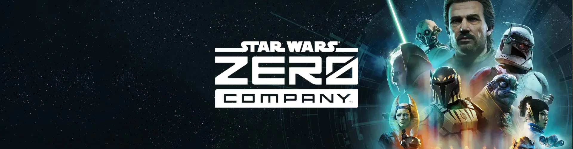 Star Wars Zero Company Slideshow Banner for Preorder