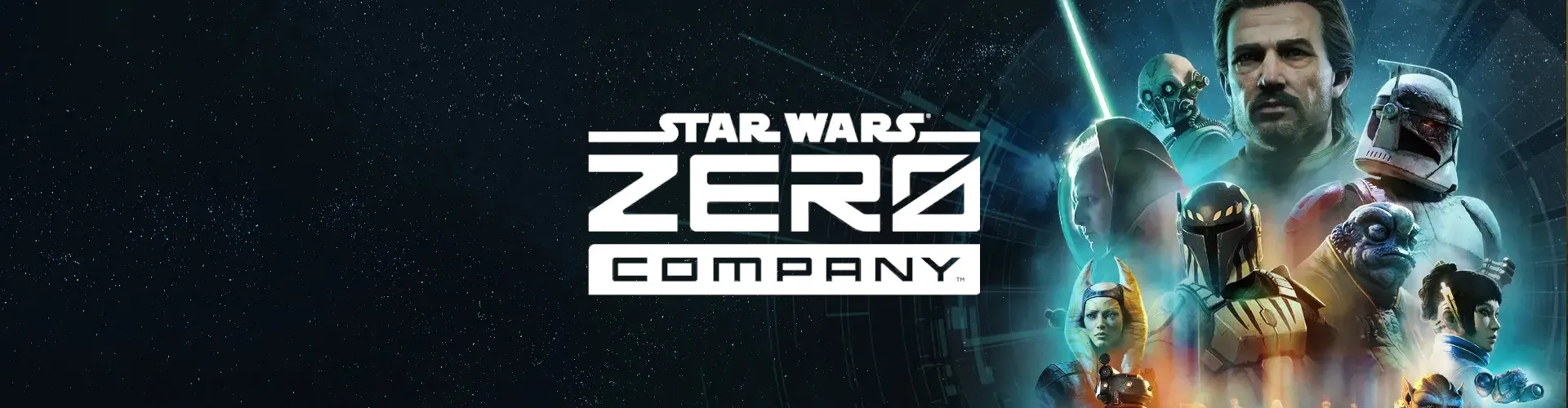 Star Wars Zero Company Slideshow Banner for Preorder