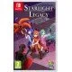 The box art for the game Starlight Legacy on Nintendo Switch, showing two pixel art characters, Ignus and Teryl, with the glowing Eternity Tree in the background.