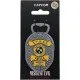 Metal S.T.A.R.S. police badge bottle opener with the Raccoon City Special Tactics and Rescue Service emblem