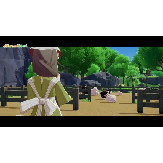 Nintendo Switch 2 game case for Starsand Island featuring vibrant island landscapes and anime characters