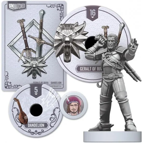Unmatched: The Witcher - Steel & Silver Unmatched: The Witcher - Steel & Silver