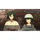 A premium metallic Steelbook case for Steins Gate Re Boot showing Kurisu Makise and Rintaro Okabe framed by intricate industrial gears and temporal satellite fragments