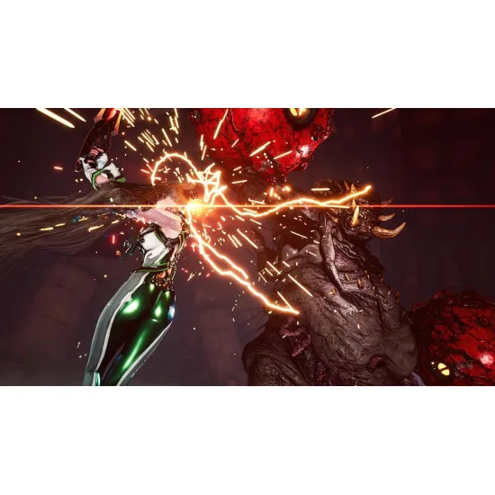 Nintendo Switch 2 game case for Stellar Blade Complete Edition showing EVE wielding her sword against a post-apocalyptic backdrop