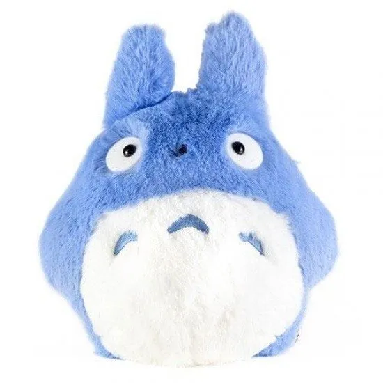 My Neighbor Totoro Blue Totoro Plush Sun Arrow Studio Ghibli 18cm My Neighbor Totoro Blue Totoro Plush Figure, showing the medium-sized blue Totoro character