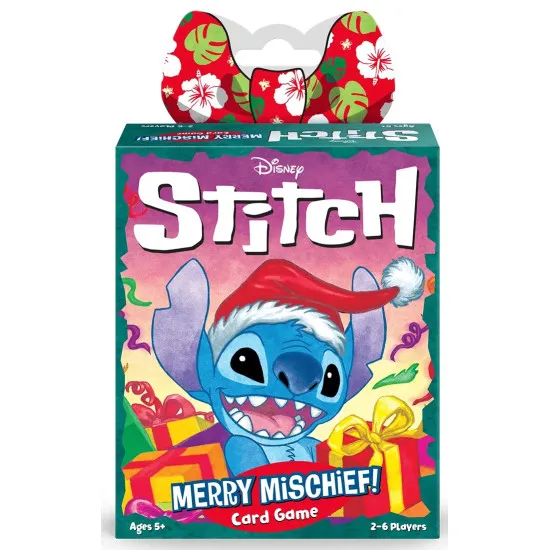 Disney Stitch Merry Mischief! Christmas Card Game