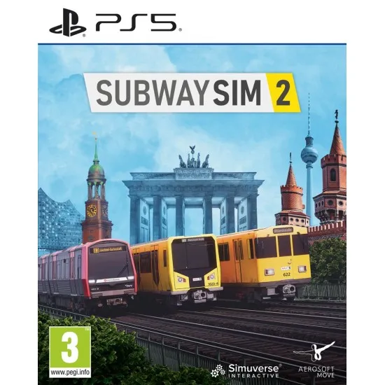 Subway Sim 2 PS5 Cover Art