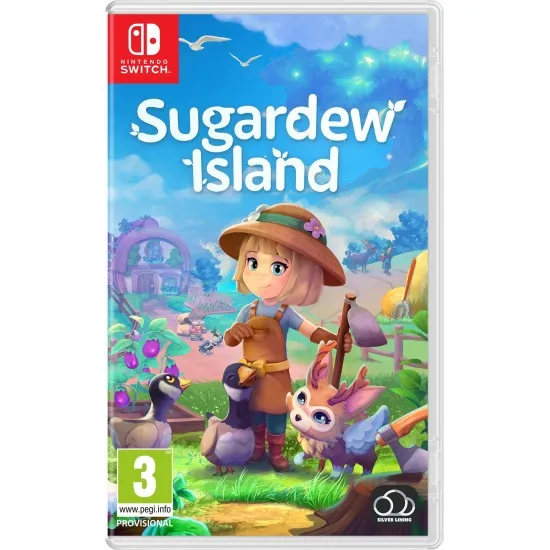 Sugardew Island game cover for Nintendo Switch