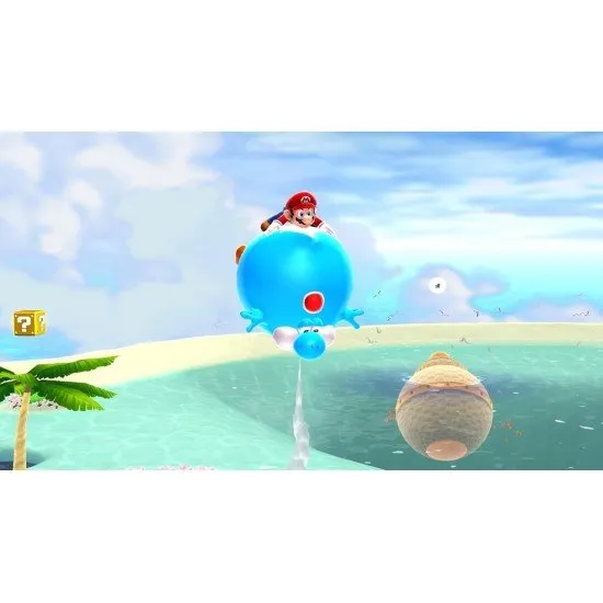 The box art for the Super Mario Galaxy plus Super Mario Galaxy 2 collection on Nintendo Switch, featuring Mario, Yoshi, Rosalina, and a variety of colorful planets and galaxies.