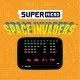Super Micro Space Invaders Keychain Gamer The Super Micro Space Invaders Keychain Gamer, a small, portable gaming device on a keychain, showing a screen with the game Space Invaders.