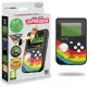 HyperMegaTech Super Pocket Activision Edition handheld console showing retro artwork and built-in controls