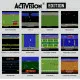 HyperMegaTech Super Pocket Activision Edition handheld console showing retro artwork and built-in controls