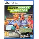 PlayStation 5 game case for Supermarket Simulator Fully Stocked Edition showing a bright grocery store interior