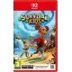Survival Kids Switch 2 The box art for the game Survival Kids on the Nintendo Switch 2, showing a group of four kids working together on a vibrant, fantastical island.