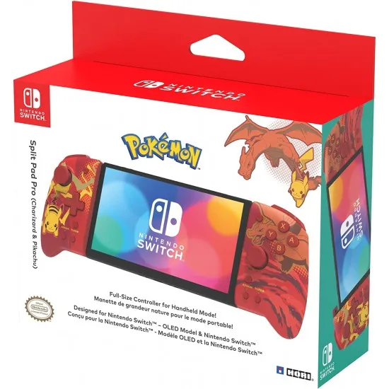 Switch Hori Split Pad Pro - Charizard & Pikachu