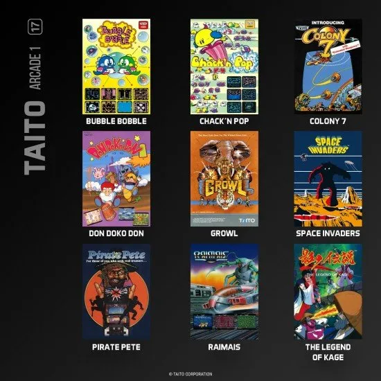 Taito Arcade 1 (Evercade)