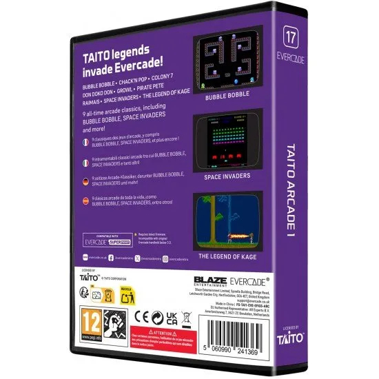 Taito Arcade 1 (Evercade)
