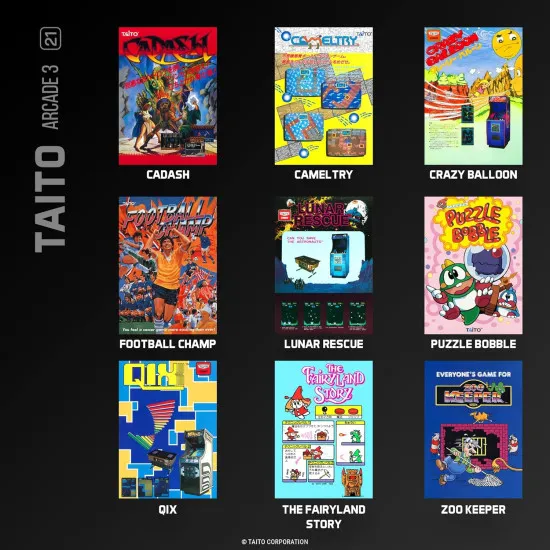 Taito Arcade 3 (Evercade)
