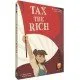 Tax the Rich trick-taking card game box featuring social class character artwork