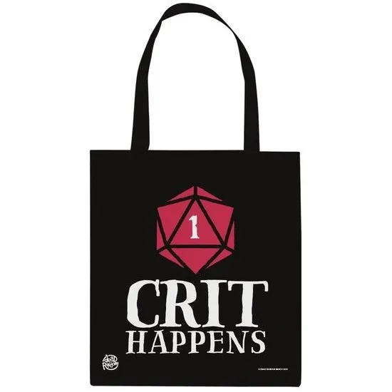 Crit Happens Tote Bag