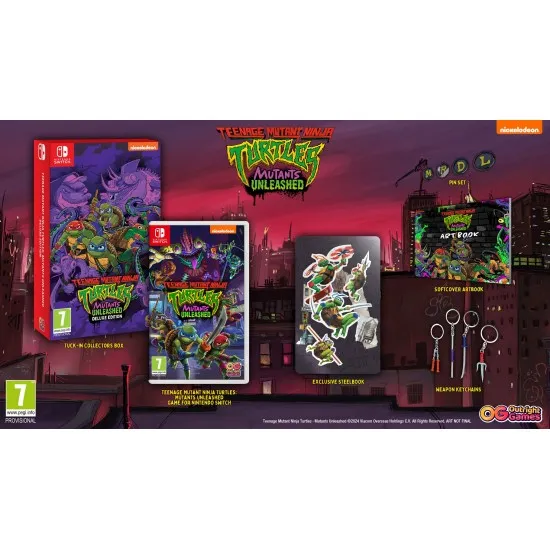 Teenage Mutant Ninja Turtles: Mutants Unleashed - Deluxe Edition (Switch) Teenage Mutant Ninja Turtles: Mutants Unleashed - Deluxe Edition (Switch)