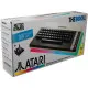 Front view of THE 800XL home computer system featuring authentic styling and full-size mechanical keyboard