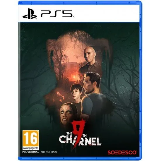The 9th Charnel PS5 box art showing a dark, frightening scene emphasizing psychological horror