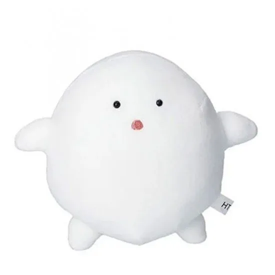 The Boy and the Heron Warawara Dreaming Plush Semic Studio Ghibli 14cm The Boy and the Heron Warawara Dreaming Plush Figure, showing the small, white, floating spirit character