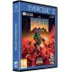 Evercade game box for The Doom Collection featuring the iconic Doom Slayer fighting demons in Hell