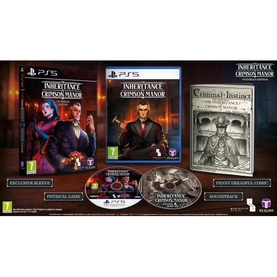 The Inheritance of Crimson Manor - Victorian Edition (PS5)