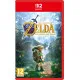 Nintendo Switch 2 game case for The Legend of Zelda Ocarina of Time showing Young Link and Adult Link holding the Master Sword