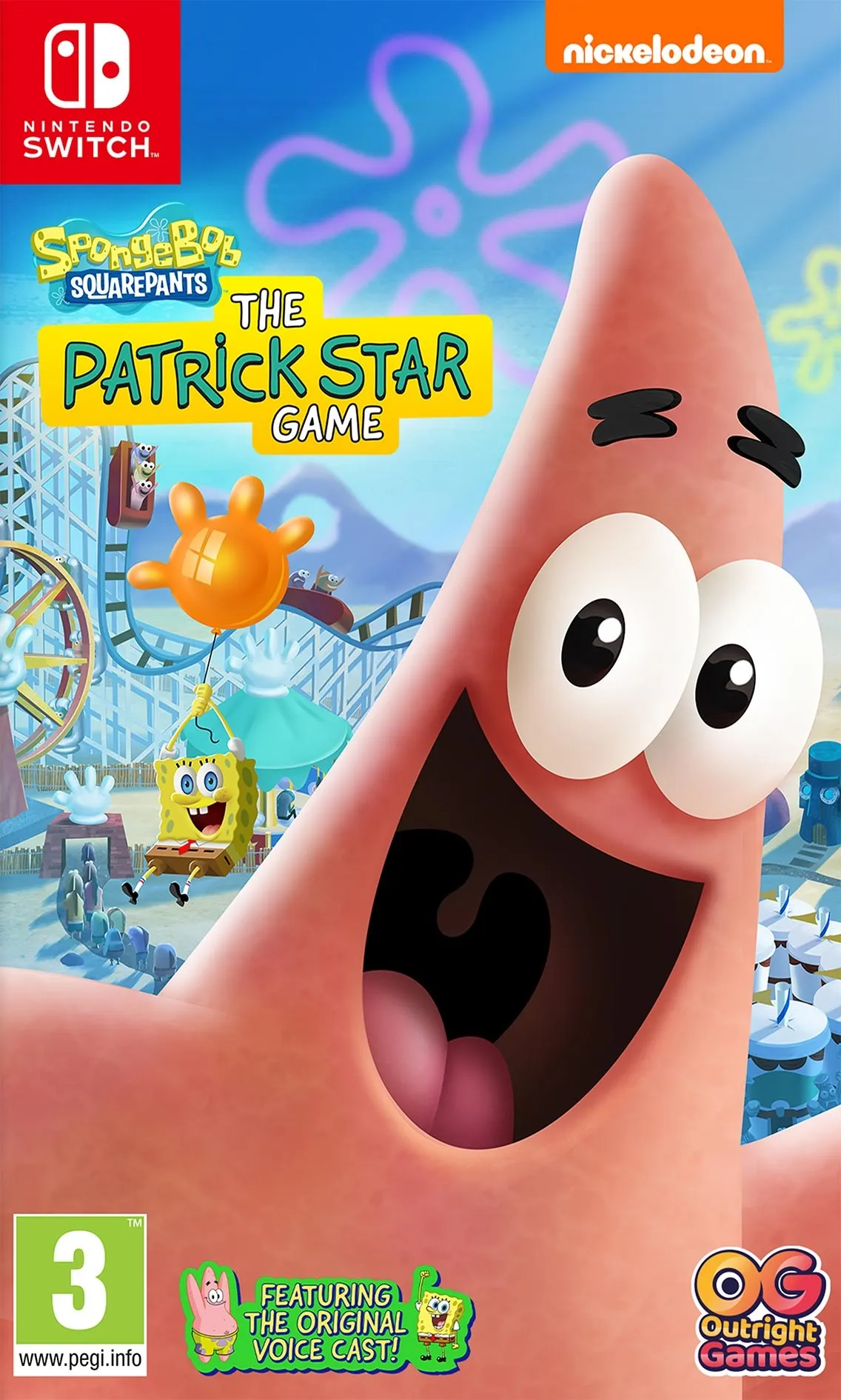 SpongeBob SquarePants The Patrick Star Game Switch