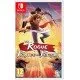 The Rogue Prince of Persia Switch game cover featuring the Prince wall-running in a vibrant art style